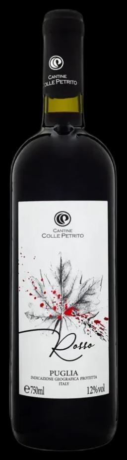 Vinho Colle Petrito Rosso - Puglia IGP 750ml - Espaço Prime Bebidas